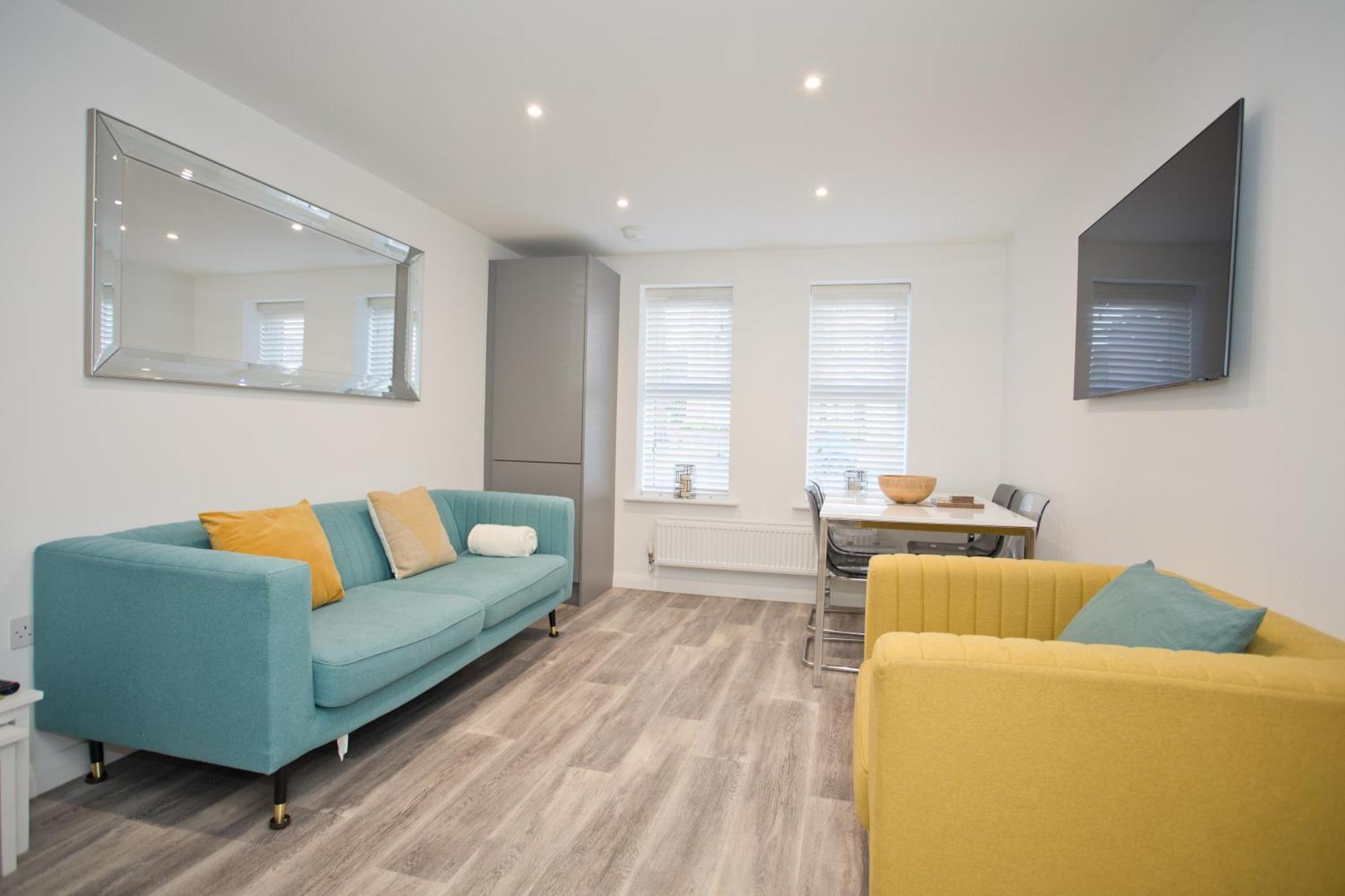 Sea Air - 2 Bedrooms - Parking - Mins To Beach Bournemouth Ngoại thất bức ảnh