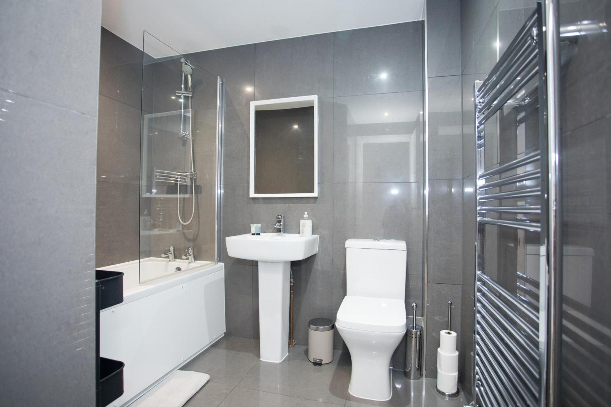 Sea Air - 2 Bedrooms - Parking - Mins To Beach Bournemouth Ngoại thất bức ảnh